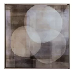 Quadro con cornice Cm. 100x100 - L'oca Nera