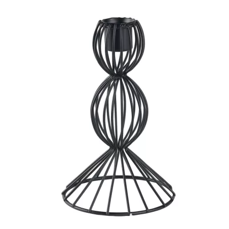 Candelabro basso Cm. 10x16 h. - L'oca Nera