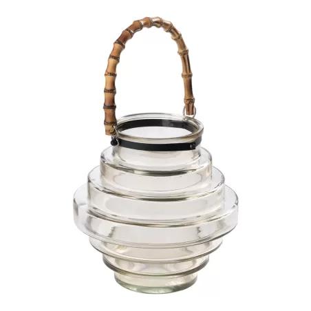 Lanterna trasparente Cm. 23x23 h. - L'oca Nera