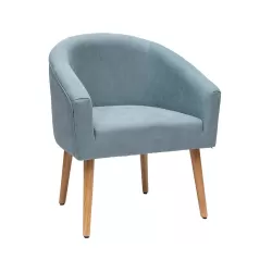 Poltroncina azzurra Cm. 65x56x77 h. - L'oca Nera