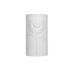 Leopoldina, Umidificatore girasole Cm. 19x10 - La Porcellana Bianca