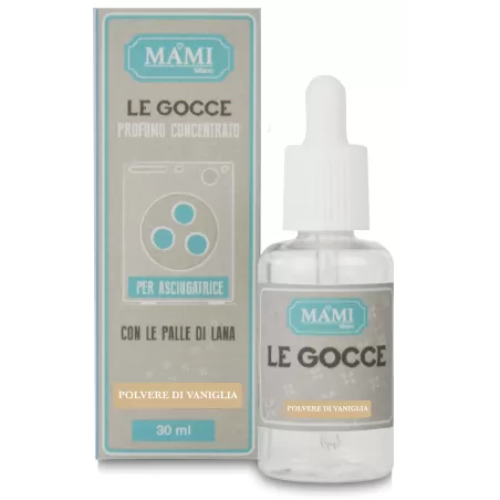 Goccie per palle lana Ml. 30, Polvere di Vaniglia - Mami Milano