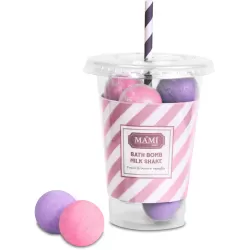 Bath bomb Milk Shake, Frutti di bosco & Vaniglia - Mami Milano