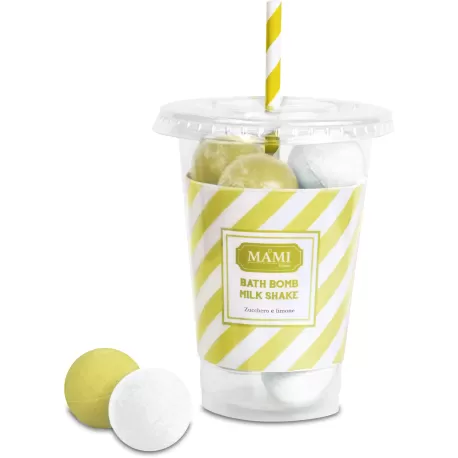 Bath bomb Milk Shake, Zucchero & Limone - Mami Milano
