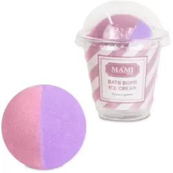 Bath bomb Gelato, Frutti di Bosco & Vaniglia - Mami Milano