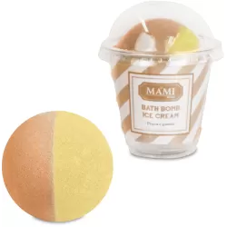 Bath bomb Gelato, Pesca & Panna - Mami Milano