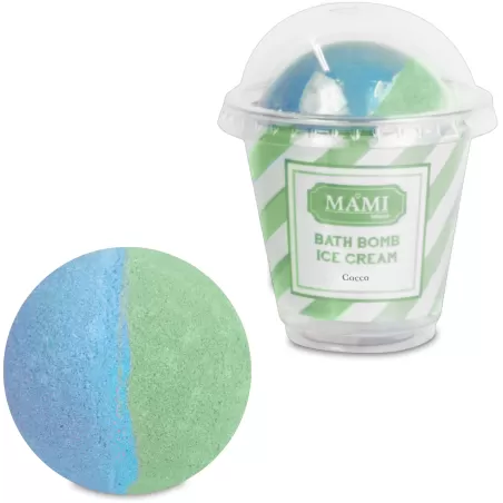 Bath bomb Gelato, Te Verde - Mami Milano