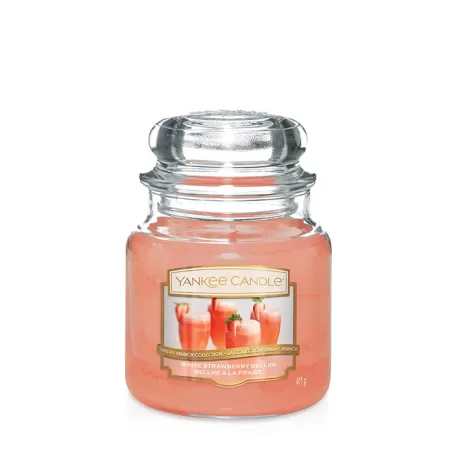 White Strawberry Bellini, Giara Media - Yankee Candle
