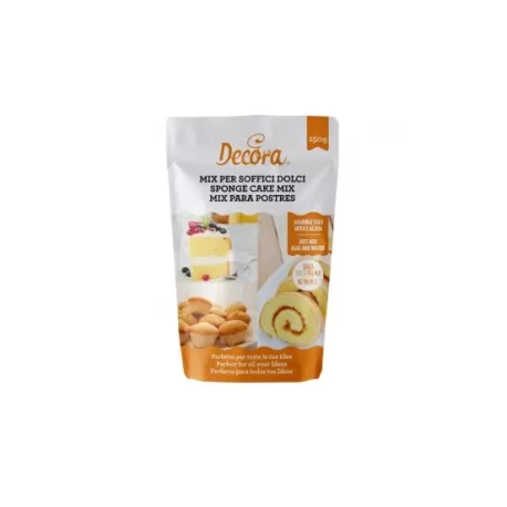 Preparato per dolci in polvere sponge cake 250gr. - Decora