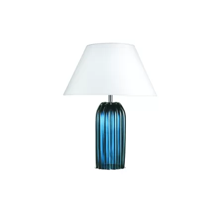 Lampada Ravello paralume bianco ottico Cm. 50x66,5 h. - L'oca Nera