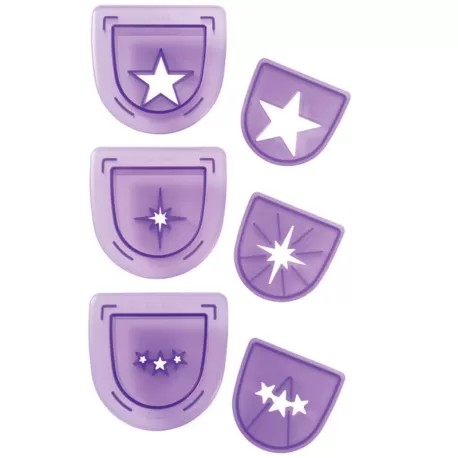 Set 3 Pz Forme Timbrataglia Stella