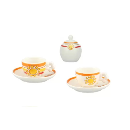 Set 2 tazzine espresso con zuccheriera New Mexico - Thun