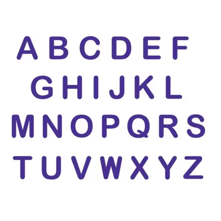 Set 26 Timbri Alfabeto