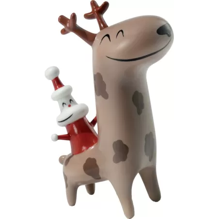 Christmas Cow Boy, Statuina