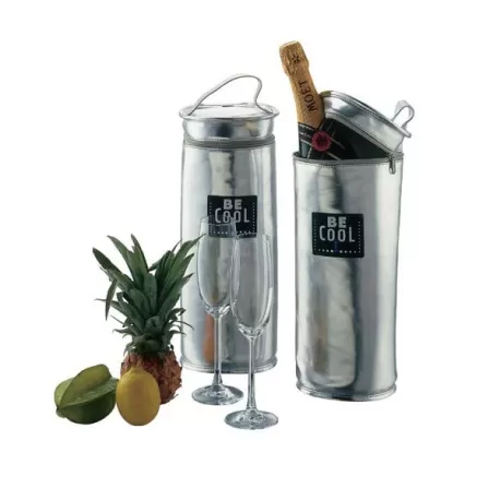 Borsa frigo termica per bottiglie Silver, Lt.2 Cm.13x33- Be Cool