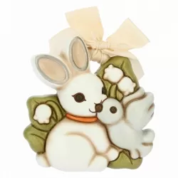 Formella piccola coniglio magico con colomba - Thun