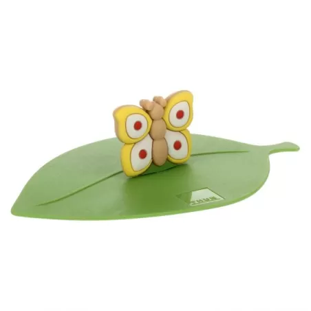Copri mug ermetico in silicone Country con farfalla - Thun