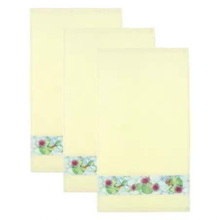 Set 3 asciugamani piccoli Acqua dolce - Thun