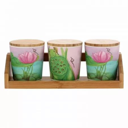 Set 3 barattoli per spezie Acqua dolce - Thun