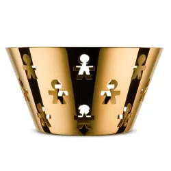 Girotondo, Fruttiera Oro Gold - Alessi