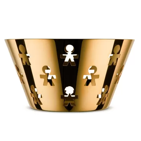 Girotondo, Fruttiera Oro Gold - Alessi
