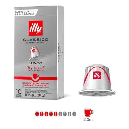Caffè in capsule compatibili - Tostato Classico Lungo - illy