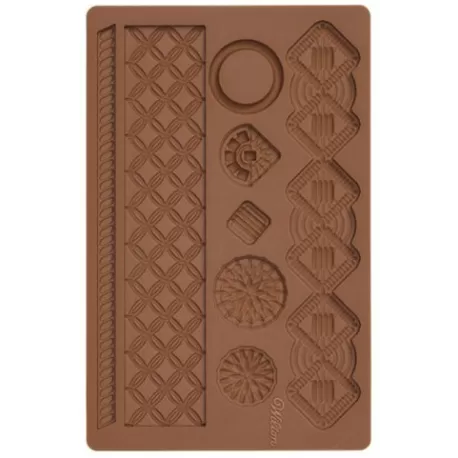 Stampo in silicone macrame'