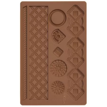 Stampo in silicone macrame'