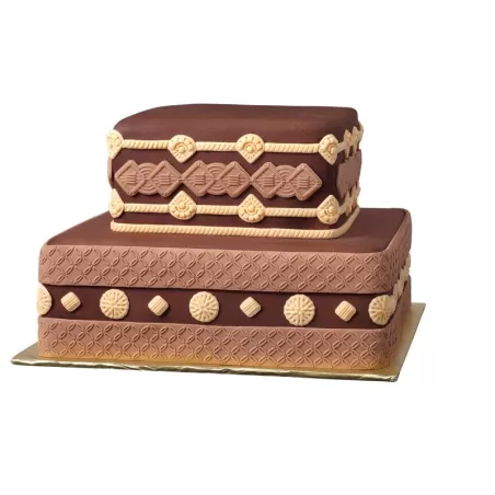 Stampo in silicone macrame'