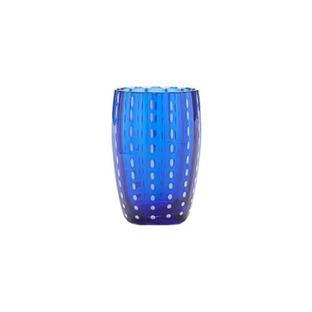 Perle, Bicchiere blu - Zafferano