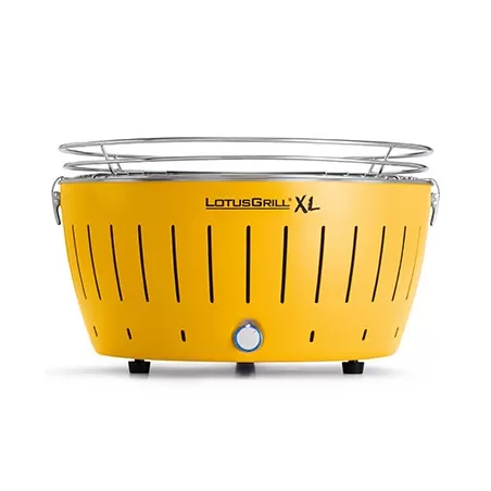 Barbecue a carbone XL, giallo - Lotus Grill