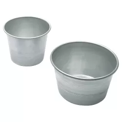 Timballo 3 pezzi Ø Cm. 8,5x6 h. - Decora