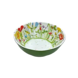 Flores, Insalatiera melamina Cm. 28, h. 10 Cm. - Rose & Tulipani