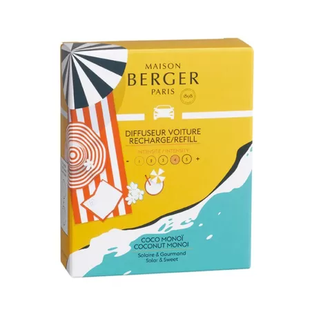 Ricarica in ceramica per Auto Coco Monoï / Coco Monoï - Lampe Berger