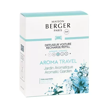 Ricarica in ceramica per Auto Aroma Travel / Viaggio Aromatico - Lampe Berger