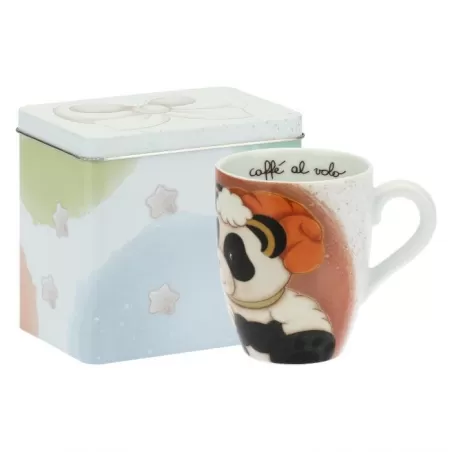 Mug Panda Aries con scatola in latta - Thun