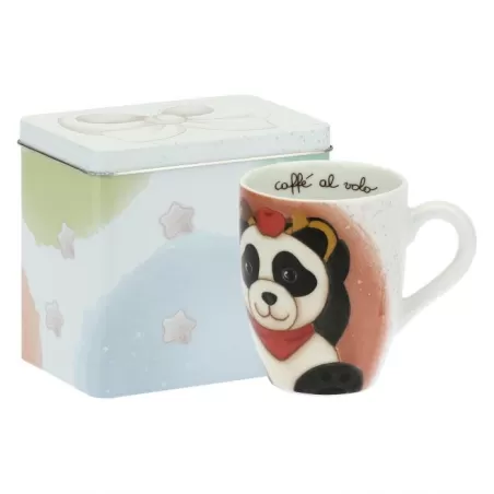 Mug Panda Sagittarius con scatola in latta - Thun