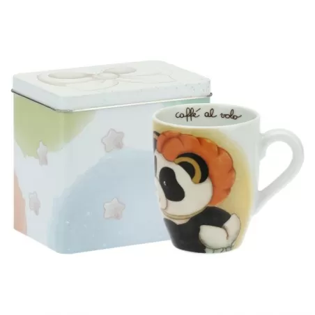 Mug Panda Capricornus con scatola in latta - Thun