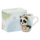 Mug Panda Aquarius con scatola in latta - Thun