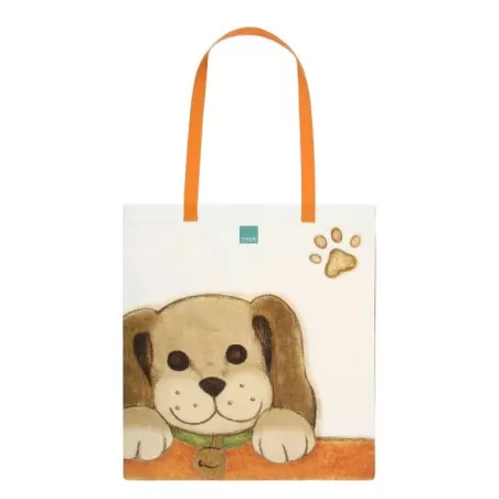 Shopper in tessuto con cane - Thun