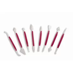 Attrezzi x decorare 8 pezzi