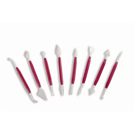 Attrezzi x decorare 8 pezzi