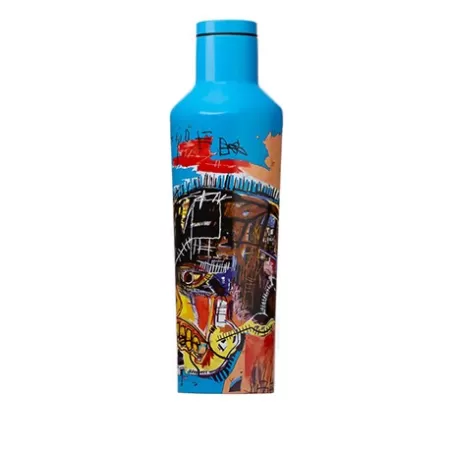 Canteen, Bottiglia termica Ml. 475, Basquiat, Blue Skull - Corkcicle