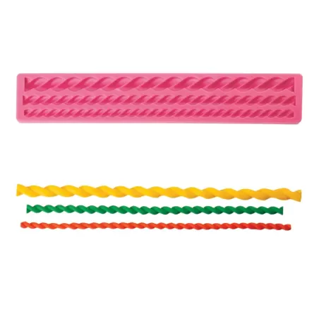 Stampo in silicone per creare collane/catenelle dim. 290x50x h.10 mm