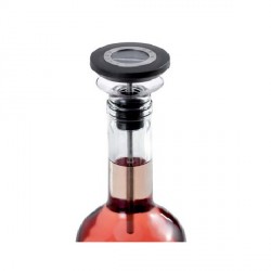 Termometro vino, versatore e tappo bottiglia trasparente "Champ" - AdHoc