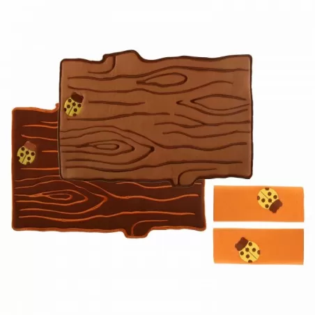 Set 2 tovagliette e tovaglioli Bosco incantato - Thun