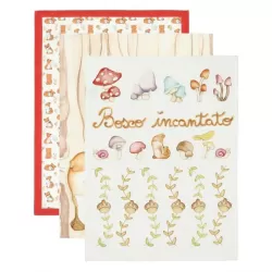 Set 3 canovacci Bosco incantato - Thun