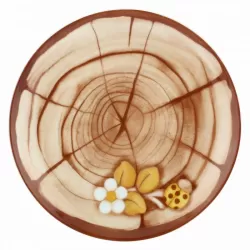 Piattino tronco Bosco incantato piccolo - Thun