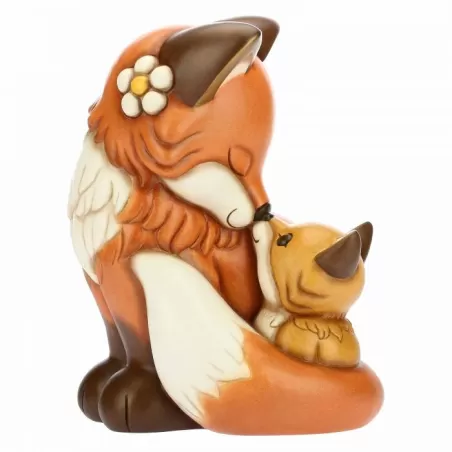 Volpe con cucciolo maxi - Thun