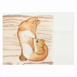 Bigliettino chiudipacco volpe piccolo - Thun